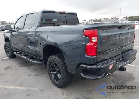2021 Chevrolet Silverado 1500 4Wd Short Bed Lt Trail Boss из США, поврежденный, VIN 3GCPYFEL7MG139282